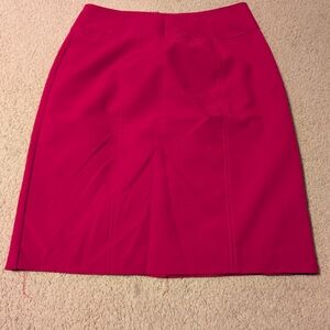 Worthington Fuchsia Pencil Skirt